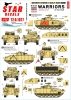 Star Decals 72-A1077 Desert Storm # 1. British Warriors in the Gulf 1990-91 1/72